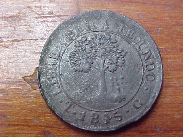 Honduras,-2-Reales,-1847